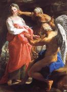 Pompeo Batoni Time Orders Old Age to Destroy Beauty china oil painting reproduction